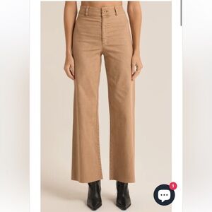 NEW Z SUPPLY rilynn washed pant in burro